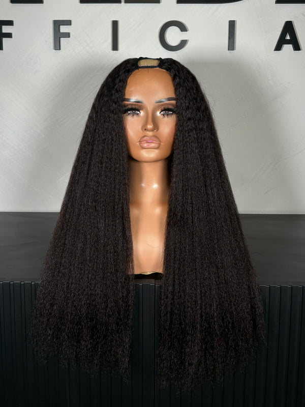 Yaki Straight U-Part Wig