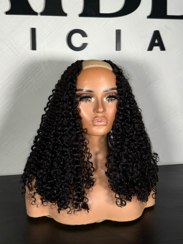 Curly U-Part Wig