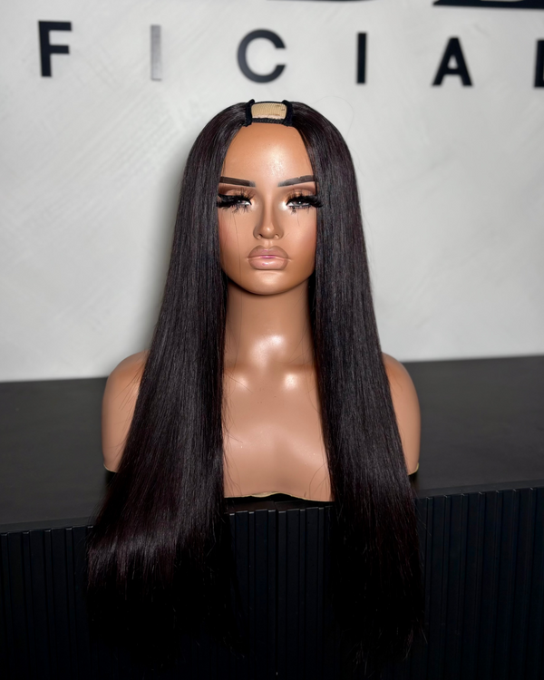 Straight U-Part Wig (RTS)